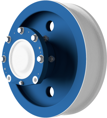 Wheel set RNE 500 x 90 / 140 - 1 - KG 130