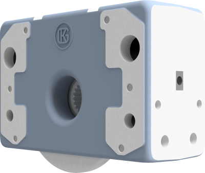 Wheel block ORS 160 x 68, MA, co-driven, wheel flange width 21 mm, form 2 - single wheel flange, N 35