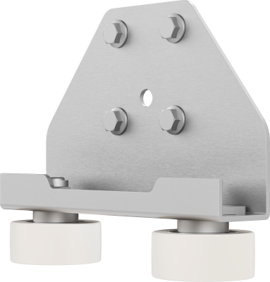 Horizontal roller guide suitable for RB 250, including necessary fastening elements, guide role Material PA 12G