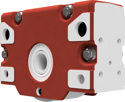 Wheel block RBA 200 x 100, driven, form 4 - without wheel flanges