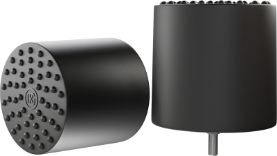 Cellulose buffer;Pu 160, complete with set screw M 12 and retained nut