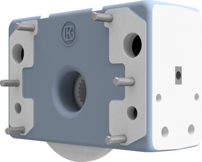Wheel block ORS 160 x 68, A, driven, wheel flange width 21 mm, form 2 - single wheel flange, N 35