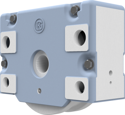 Wheel block ORS 315 x 65, A, driven, form 1 - double-sided wheel flange, N 65