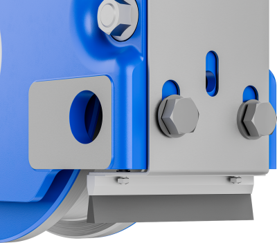 Rail cleaning system for RB 200
