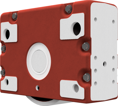 Wheel block RBN 400 x 155, non-driven, form 4 - without wheel flanges