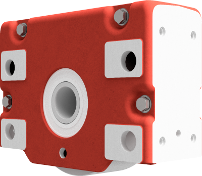Wheel block RBA 315 x 110, driven, form 4 - without wheel flanges